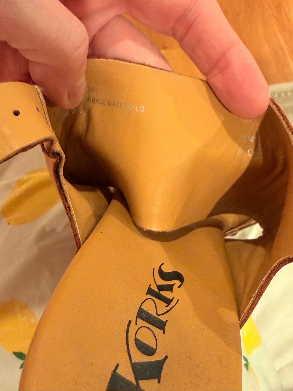 For @jlkeiger - Korks Sandals size 10 - Picture 9 of 9